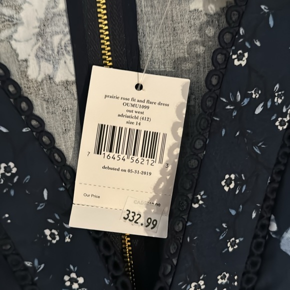 Kate spade dress nwt size 14 - Picture 3 of 4